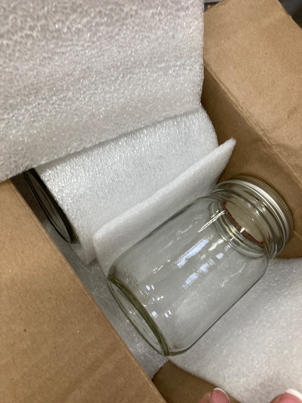 Photo 1 of  2 GLASS JARSS !!!!!