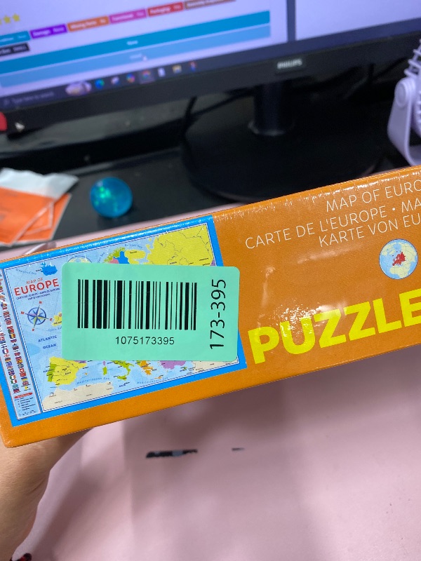View 2 of **BOX DAMAGE**Eurographics (Eurhr Map of Europe 200piece Puzzle 200piece Jigsaw Puzzle