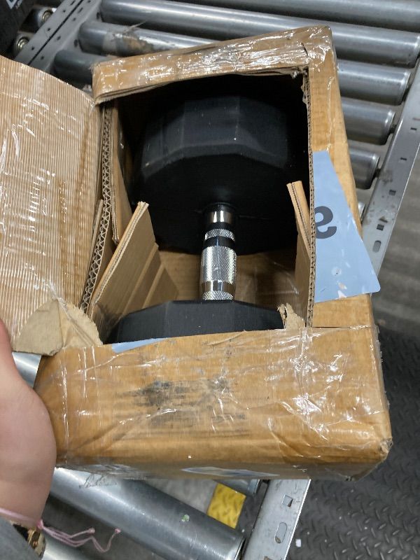 Photo 1 of **Only one, please see the second photo**CAP Barbell 12-Sided Coated Dumbbell, 50 LB