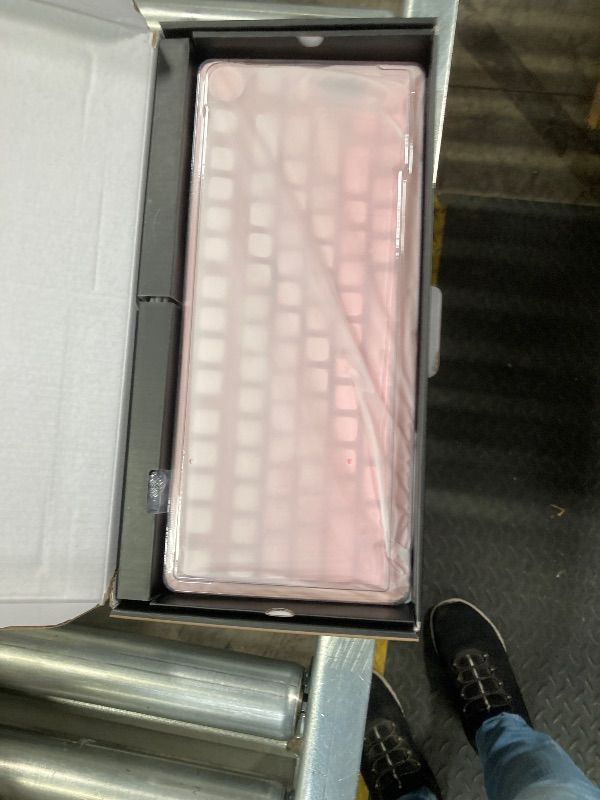 Photo 1 of **NO USB***AULA S75 PRO Wireless Mechanical Keyboard with Screen&Knob, Tri-Mode Hot Swappable Gaming Keyboard 75%, Pre-lubed Switches, RGB Backlit, Side Printed PBT Keycaps, Creamy Sounding Pink Keyboards