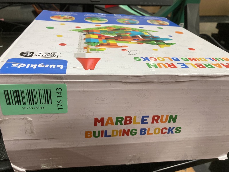 Photo 1 of **PARTS ONLY**Marble Run Toy Motorized Elevator Marble Maze Kit with Perpetual Motion Machine, Building Block Educational Construction Game Playset STEM Learning Hand Eye Coordination Training Unlimited DIY
