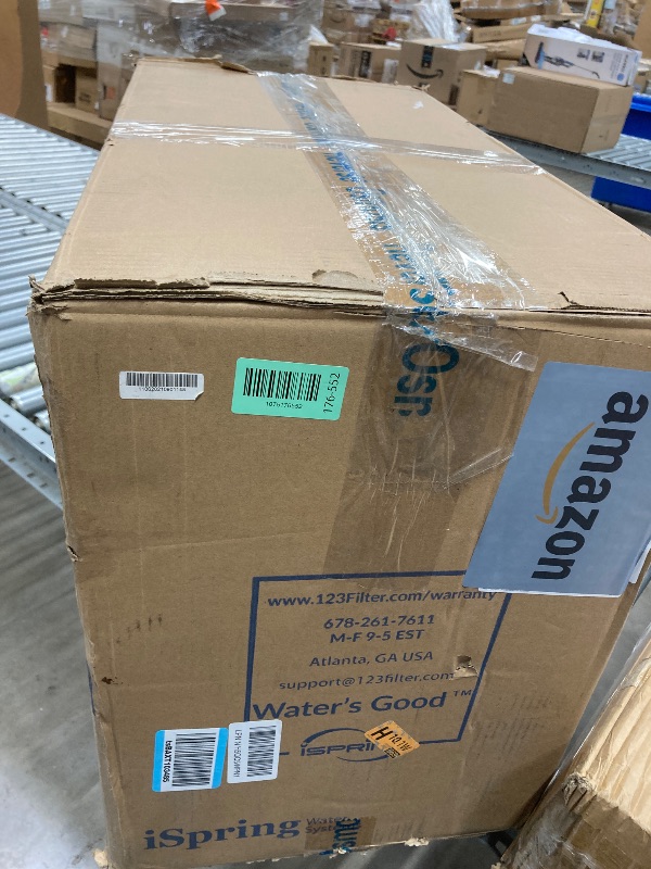 Photo 1 of iSpring CRO1000 4-Stage Tankless Commercial Reverse Osmosis Water Filtration System, for House, Restaurant, Small Business, and Light Industrial Use,1000 GPD High Flow, Upgraded Size Filters