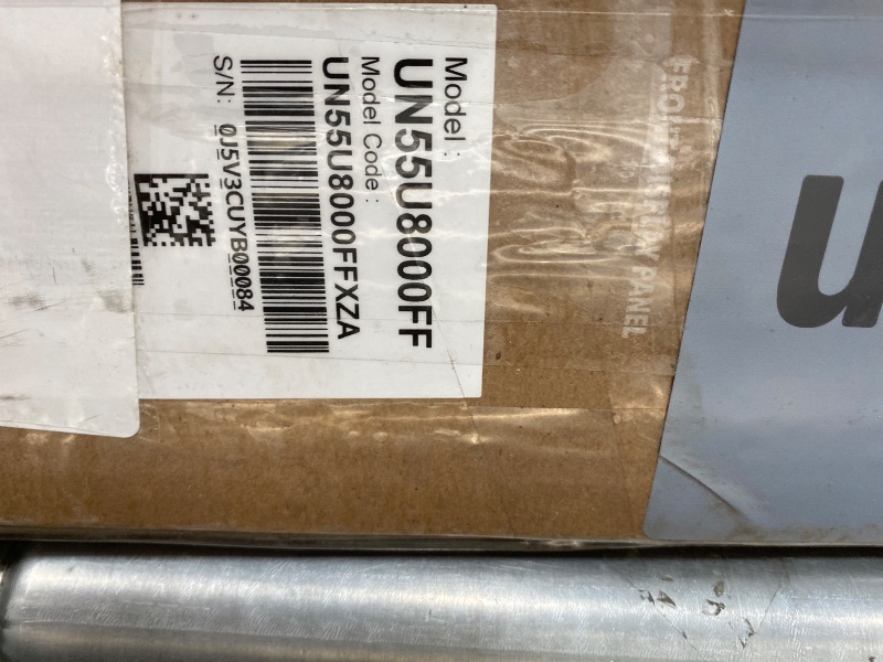 Photo 1 of ******NO RETURN**** NO REFUND******* Samsung 55-Inch Class Crystal UHD U8000F 4K Smart TV (2025 Model) Endless Free Content, Crystal Processor 4K, MetalStream Design, Knox Security, Compatible with Alexa