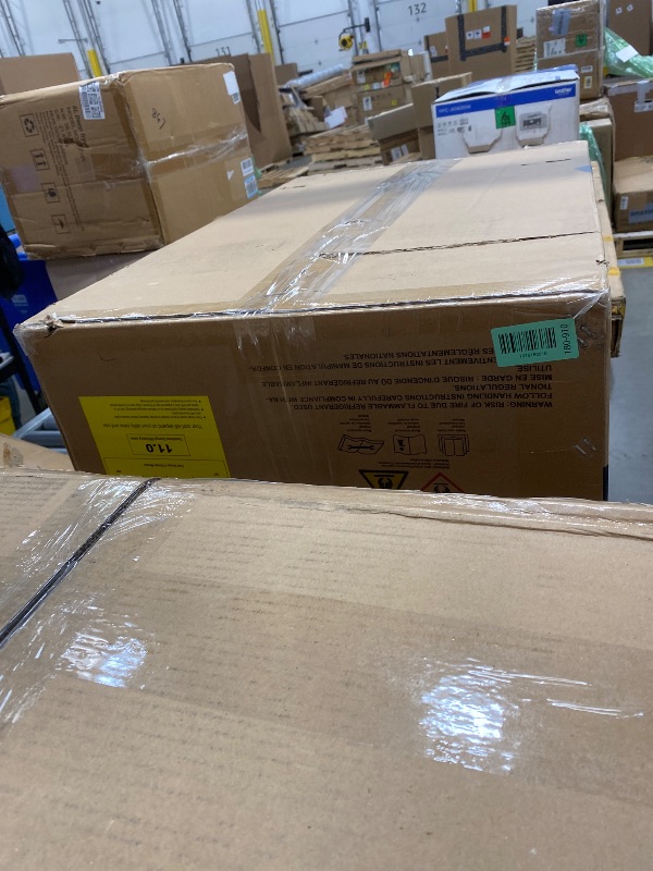 Photo 1 of **** SEAL BY FACTORY***** Garvee 6000 BTU U-Shaped Window Air Conditioner, Cools Up to 269 Sq.Ft., Ultra Quiet Operation, Energy Efficient, Includes Remote Control, White