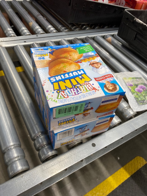 Photo 1 of ***** 2 PACK***** Little Debbie Birthday Cake Mini Muffins, 5 Pouches, 8.44 OZ Box