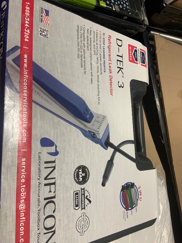 Photo 1 of Inficon D-TEK 3 Refrigerant Leak Detector