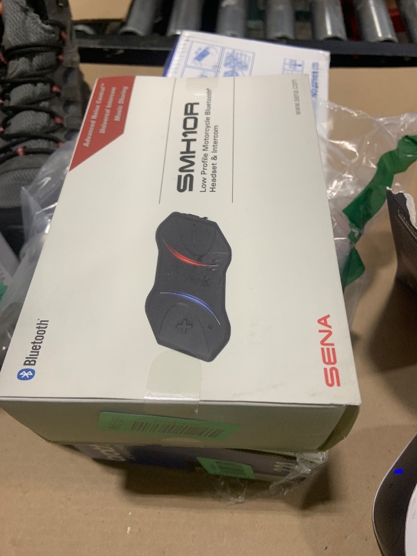 Photo 1 of Sena SMH10R Low Profile Motorcycle Bluetooth Headset and Intercom - SMH10R-01