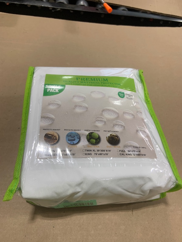 Photo 1 of GRT 1 Pack 100% Waterproof Mattress Protector Queen Size, Breathable & Noiseless Waterproof Mattress Cover Fitted Deep Pocket from 5" to 21", Smooth Washable Queen Bed Protector - Vinyl Free