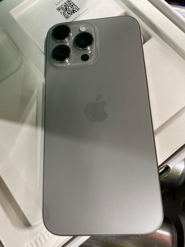 Photo 1 of Apple iPhone (Renewed Premium) 16 Pro Max, US Version, 1TB, Natural Titanium - *LOCKED PARTS ONLY*