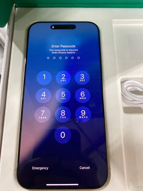 Photo 1 of Apple iPhone (Renewed Premium) 16 Pro Max, US Version, 1TB, Natural Titanium - *LOCKED PARTS ONLY*