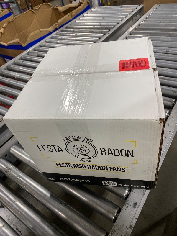 Photo 1 of Festa AMG Triumph EC Radon Fan – 3“ Installation Kit - Quiet and Energy Efficient Radon Mitigation Inline Fans – High Performance 6” Duct Fan