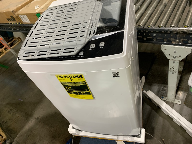 Photo 1 of BLACK+DECKER Small Portable Washer, Washing Machine for Household Use, Portable Washer 2.0 Cu. Ft. with 6 Cycles, Transparent Lid & LED Display