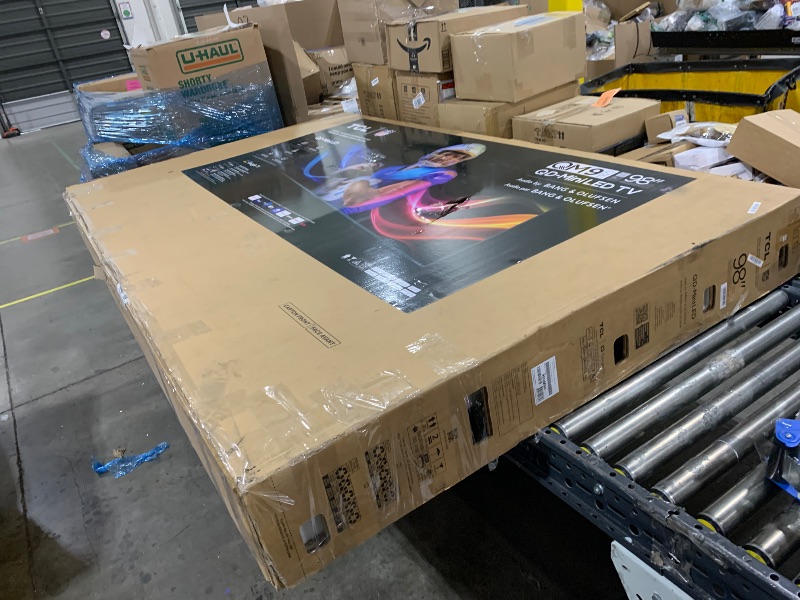Photo 1 of TCL 98 Inch Class QM9K Series | Mini LED QLED 4K | 98QM9K, Latest Model | 144HZ Peak Brightness & Contrast Dolby Vision | Up to LD6K Precise Dimming | AI Smart Google TV | Dolby Atmos Bang & Olufsen