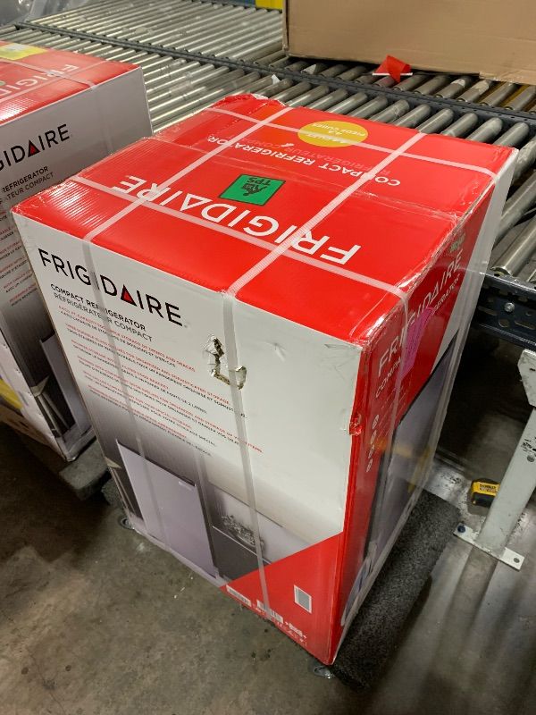 Photo 1 of Frigidaire Compact Fridge, 4.5 Cubic Feet, Stainless Steel
