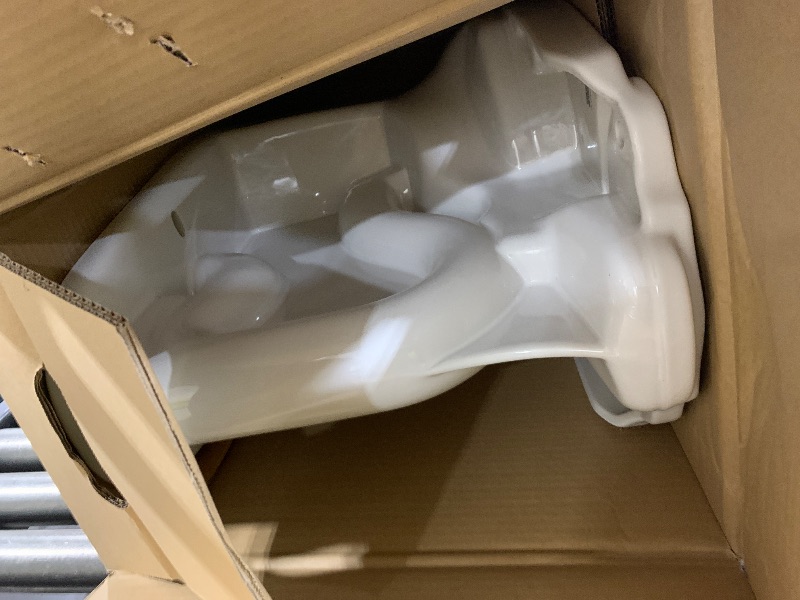 Photo 1 of TOTO Drake Elongated Universal Height TORNADO FLUSH Toilet Bowl with 10 Inch Rough-In and CEFIONTECT, WASHLET+ Ready, Cotton White - C776CEFGT40.10#01