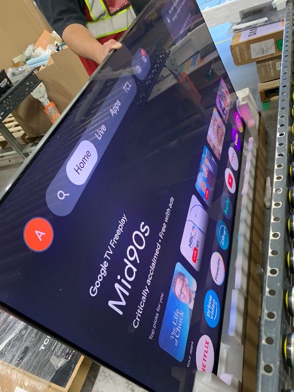 Photo 1 of TCL 75 Inch Class QM7K Series | Mini LED QLED 4K HDR | 75QM7K, 2025 Model | 120HZ-144HZ Anti Reflective Screen Smart Google TV Dolby Atmos Onkyo Audio | Voice Remote Alexa Gaming Streaming Television