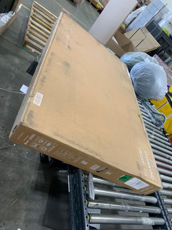 Photo 1 of Samsung 75-Inch Class Crystal UHD U8000F 4K Smart TV (2025 Model) Endless Free Content, Processor, MetalStream Design, Knox Security, Alexa Built-in
