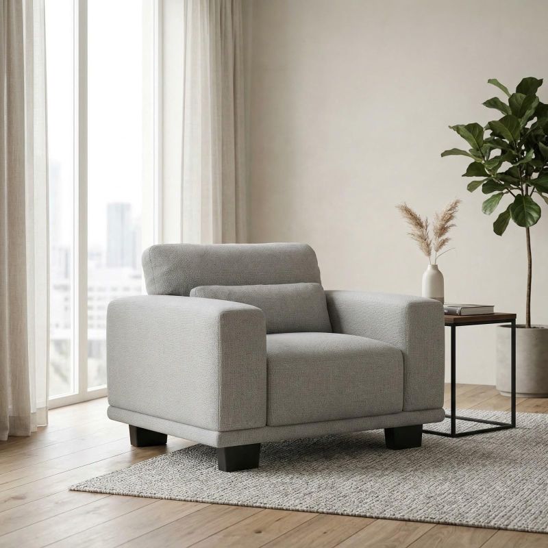Photo 1 of Marsail 89” Sofa, 3-Seater Modern Upholstered Couch WITH 2 Marsail 40" Sofa Couch, 1-Seater Couches 
