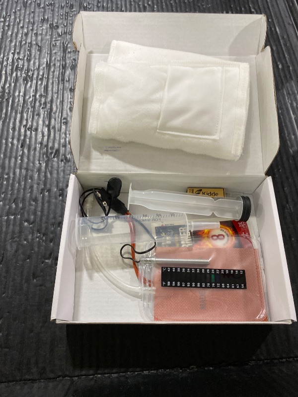 Photo 1 of Electric Urine Warmer with Temperature Control, Keeps Samples at 37°C/98.6°F for Up to 4 Hours, Built-in Heating Pad, Thermometer Strip and Mini Thermal Blanket Wrap