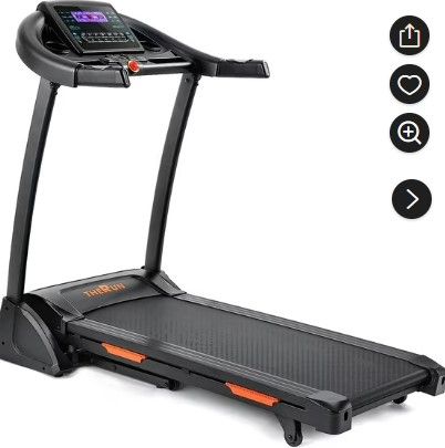 Photo 1 of T12 Foldable Treadmill with 15% Auto Incline

