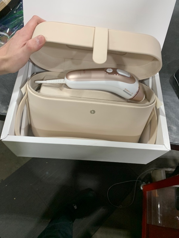 Photo 1 of Braun Smart IPL, Skin i·Expert Pro 7, VOGUE's Best Hair Removal Device, IPL Hair Removal for Women and Men, Permanent Laser Hair Reduction At-Home, World's 1st Smart App, 4 Heads, IPL7387