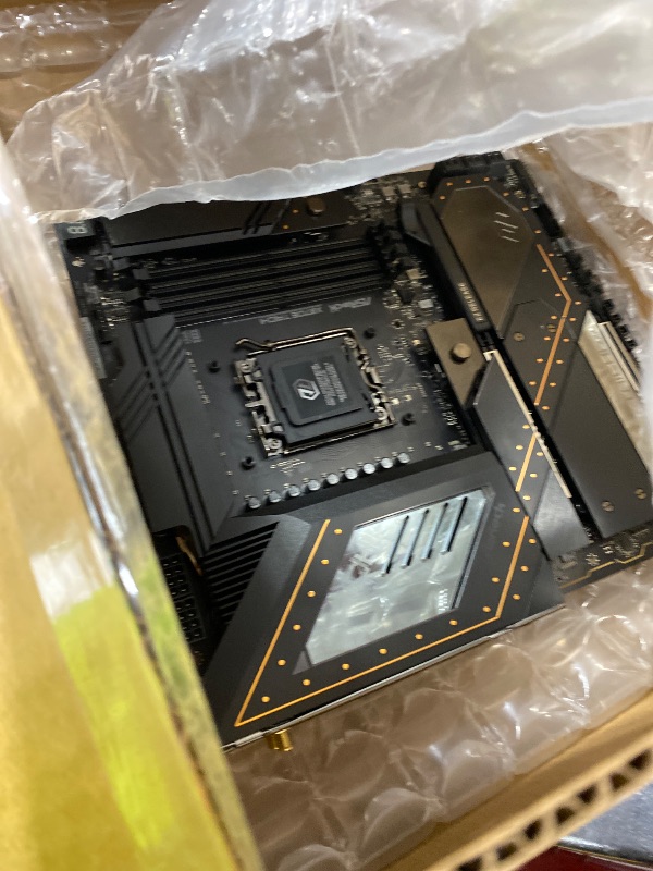 Photo 1 of ASRock AMD X870E Taichi Lite Ryzen Socket AM5 DDR5 DIMMs 8200 256 GB X870 EATX Motherboard 5G LAN M.2 USB4 WiFi7