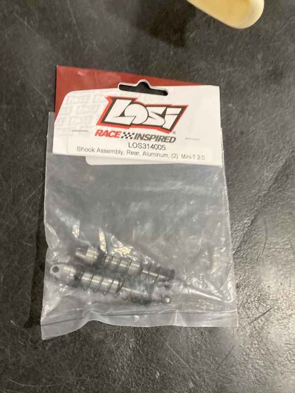Photo 1 of Losi Shock Assembly Rear Aluminum 2 Mini-T 2.0 LOS314005 Electric Car/Truck Option Parts
