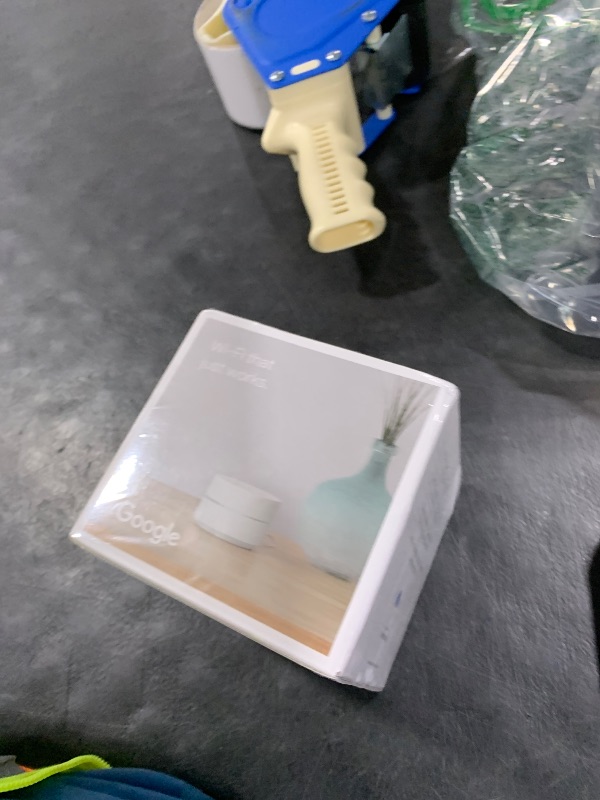 Photo 1 of Google Wifi - AC1200 - Mesh WiFi System - Wifi Router - 1500 Sq Ft Coverage - 1 pack