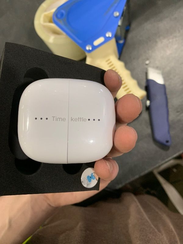 Photo 1 of Timekettle M3 Language Translator Earbuds,Two-Way Translator Device with APP for 40 Languages Online,Voice Bluetooth Translator Earbuds,Compatible with iOS,Android (Online Version) White