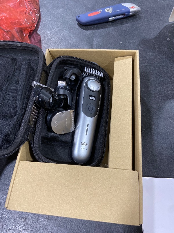 Photo 1 of Braun Series 9 PRO All-in-One Beard & Body Grooming Kit for Men, Cordless Trimmer, Hair Clippers & Shaver for Face, Hair & Body with Gillette Labs Razor, AIO 9570