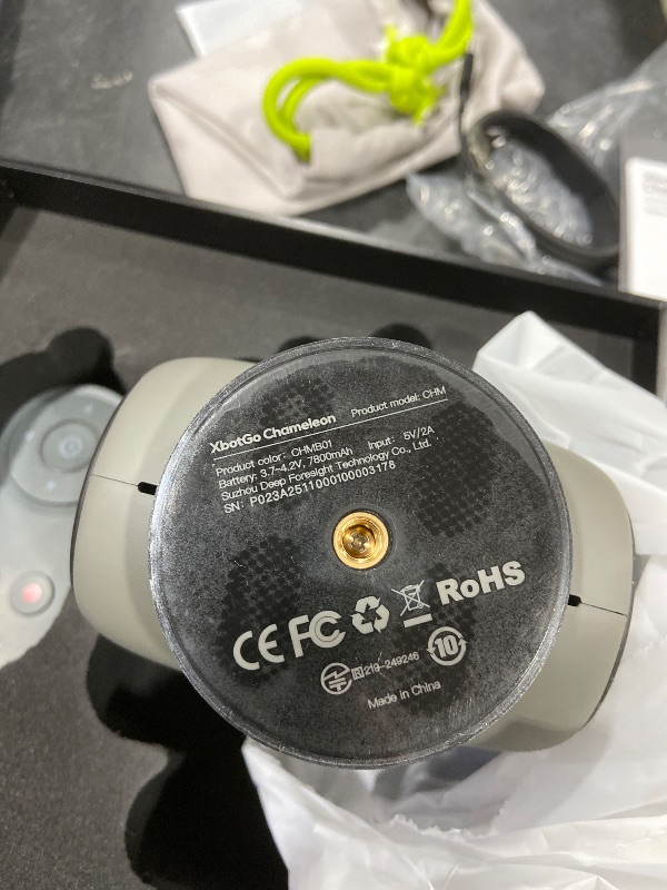 Photo 1 of XbotGo Chameleon AI Auto Sports Action Camera - 4K 60FPS Soccer Camera and Basketball Tracking Camera for Team Sports, Live Streaming, No Subscription, Works with iOS & Android (Lava Graphite)