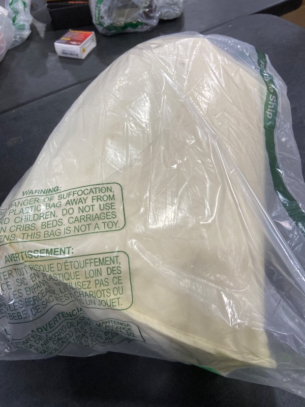 Photo 1 of 4 Packs Ivory Table Clothes for 6 Foot Rectangle Tables, One-Piece Wrinkle Resistant Stretch Spandex Table Covers with Skirt for Event Banquet Wedding Birthday Party