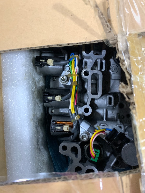 Photo 1 of YDMON RE0F11A JF015E CVT Transmission Valve Body, Compatible with N-i-s-san Sentra 2013-2019 1.6L 1.8L, Automotive Transmission Valve Body With Solenoid Replaces Part 31705-X428E 31705-X428B