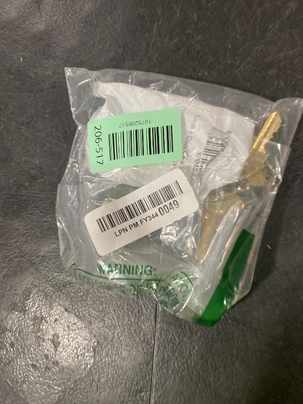 Photo 1 of Summit Doorware Key in Knob Cylinder | Schlage SC1 Compatible | Satin Chrome Finish | Replaces Cylinder Locks | Includes 2 Keys | Fits Grade 1 & 2 Locksets - Arrow, Schlage, & More