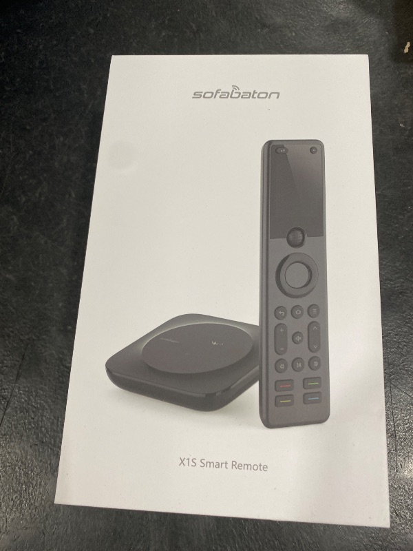 Photo 1 of SofaBaton X1S Universal Remote with Hub, Universal Remote Control with One Touch Activities, Customize SofaBaton APP, Compatible with 60 Devices, Compatible with Alexa Google Assistant, Raise to Wake