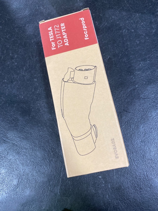 Photo 1 of FOCSPROD for Tesla to J1772 Charger Adapter, Max 60A 250V for NACS to J1772 Electric Vehicles Charging Adapter Compatible with Tesla Mobile/Wall Connectors, Destination Chargers -UL 2252