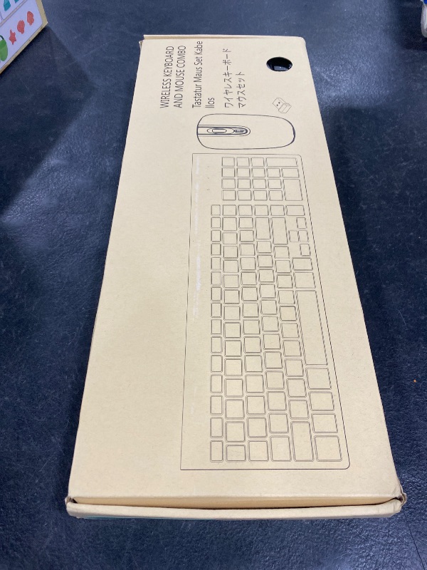 Photo 1 of LeadsaiL Wireless Keyboard and Mouse Combo, Wireless USB Mouse and Computer Keyboard Set, Compact and Silent for Windows Laptop, Desktop, PC