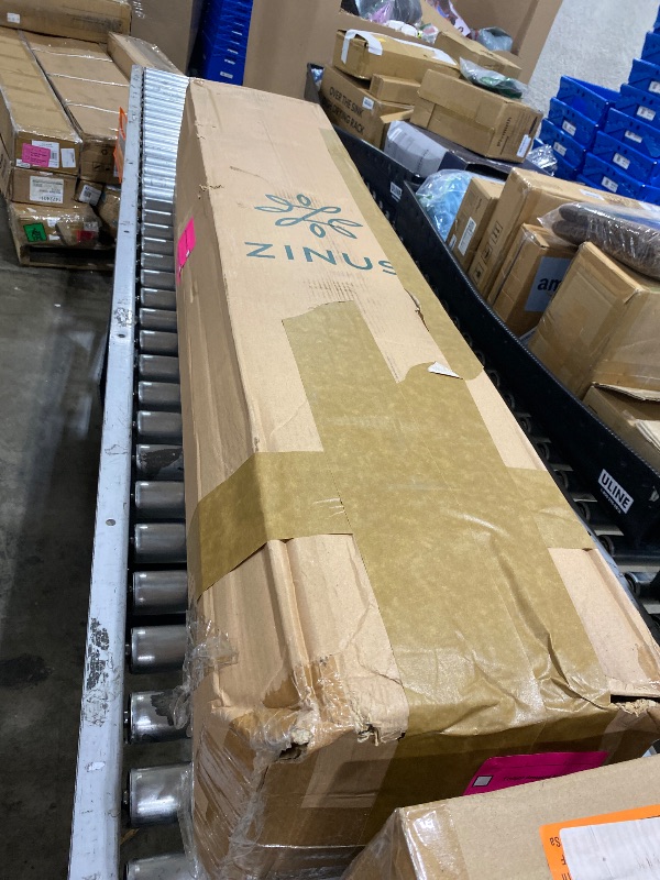 Photo 1 of Zinus 12 Inch Full Green Tea Memory Foam Mattress [New Version], Fiberglass Free, Medium Firm Feel, Zoned Pressure Relief, Certified Safe Foams & Fabric, Mattress in A Box