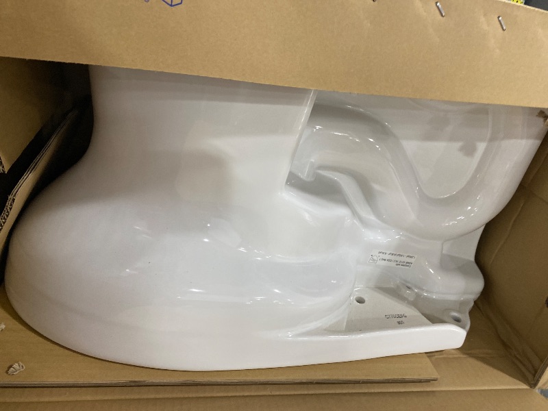 View 2 of TOTO Drake Elongated Universal Height TORNADO FLUSH Toilet Bowl with CEFIONTECT, Cotton White - C776CEFG#01