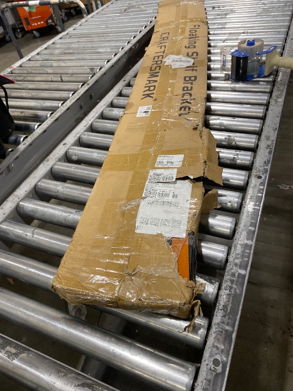 Photo 1 of 1 Pack Large Shelf Brackets Long Floating Shelf Bracket Invisible Floating Shelf Hardware Heavy Duty Floating Mantel Brackets(70"X6"X1.5" with Tools)