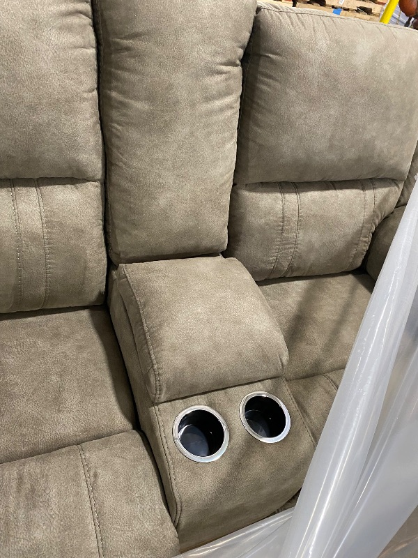 Photo 1 of Laresview Manual Reclining Loveseat with Console
