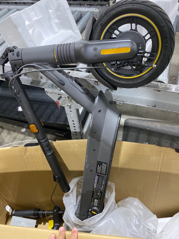 Photo 1 of Segway Ninebot MAX Series Electric Scooter, Up to 22–28 MPH, Long Rang, Dual Suspension & Braking System, Fast Charging, Scooter for Adults, UL-2272 2271 Certified (G2/G3)
