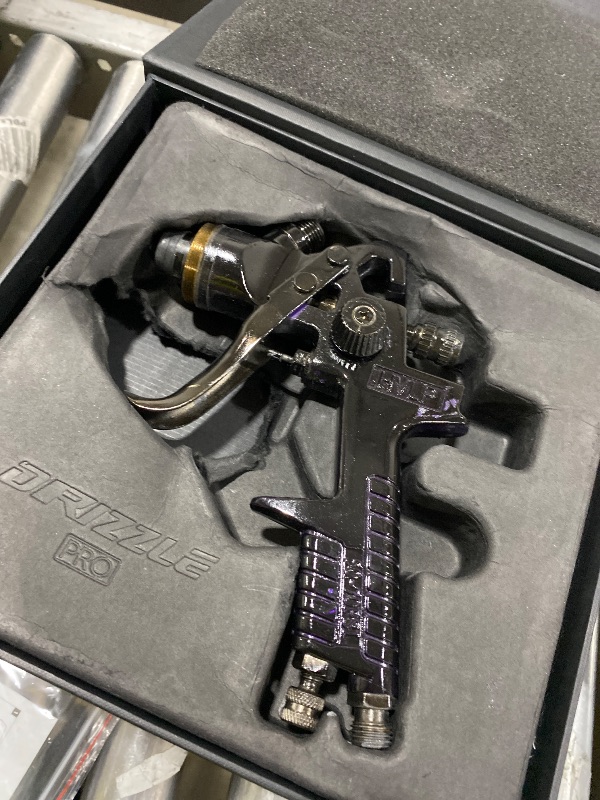 Photo 1 of InoKraft Drizzle Pro LVLP Spray Gun, Precise Low-Overspray Performance with Ultra-Light 340g Design. Includes 1.3B/1.3C Nozzles and Accessories, Ideal for Automotive and Industrial Coatings