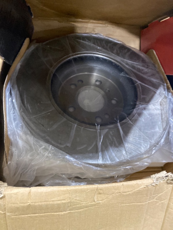 Photo 1 of A-Premium 12.99 inch(330 mm) Front Vented Disc Brake Rotors + Ceramic Pads Kit Compatible with Select Mercedes-Benz Models - W164 ML320/ML350/ML450/ML500/ML550, W251 R320/R350/R500, 6-PC Set