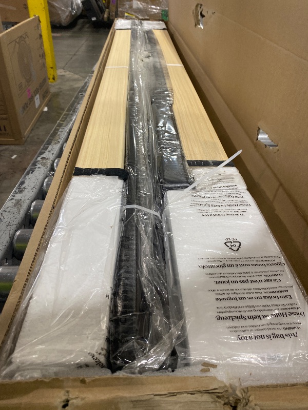 Photo 1 of Zinus Deepak Easy Assembly Wood Slat 1.6 Inch Bunkie Board, Bed Slat Replacement, Full