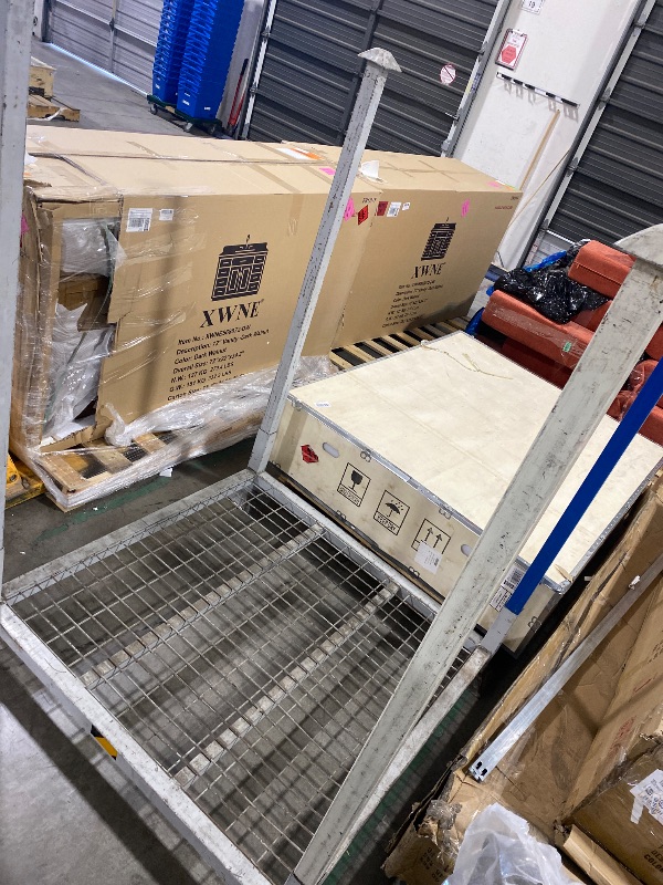 Photo 1 of Portable Stack Rack - 48 x 48 x 60" grey
