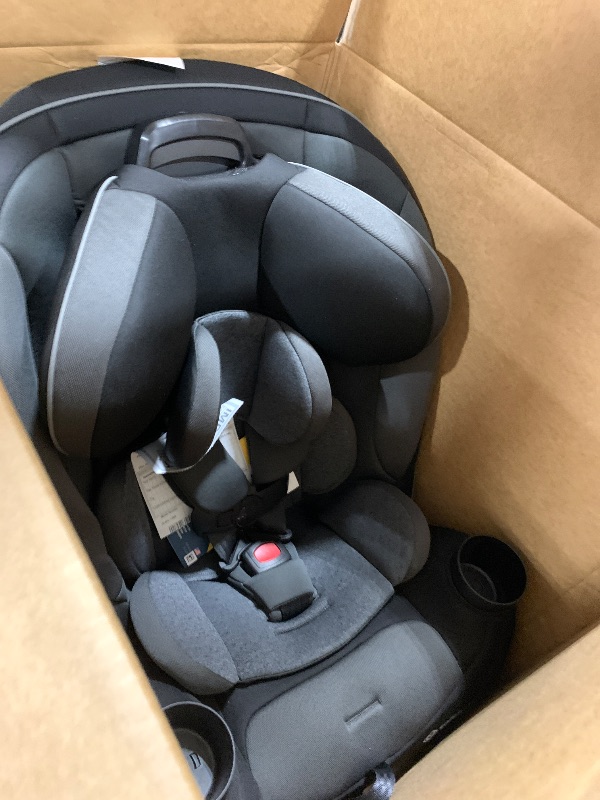 Photo 1 of Safety 1st Grow and Go All-in-One Slim Convertible Car Seat, Rear Facing, 5-40 lbs, Forward Facing (30–65 lbs), High Back Booster Seat 40-100 pounds, Black Phantom