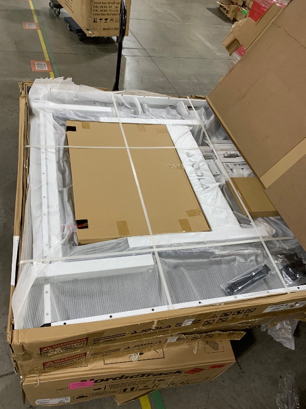 Photo 1 of JOOLA Rally TL Professional MDF Indoor Ping Pong Table w/Quick Clamp Table Tennis Net & Post Set - 10 Minute Easy Assembly - Corner Ball Holders - Tournament Quality - Includes Playback Mode
