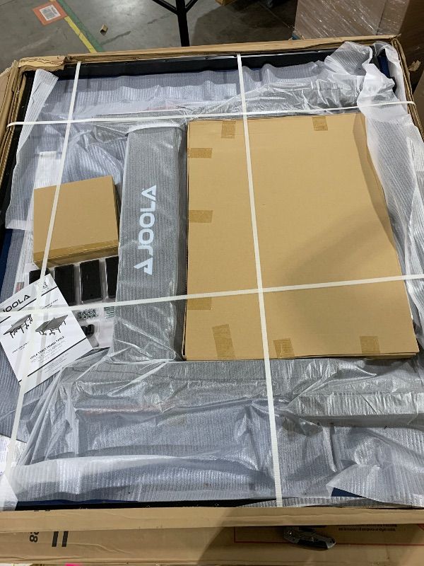 Photo 1 of JOOLA Inside 25mm Table Tennis Table with Net Set - Features 10-Min Assembly, Playback Mode, Compact Storage