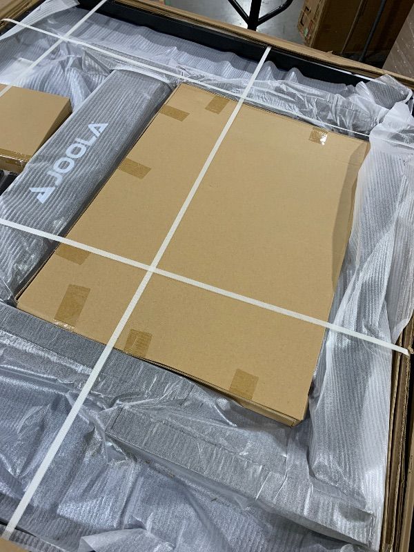 Photo 1 of JOOLA Inside 25mm Table Tennis Table with Net Set - Features 10-Min Assembly, Playback Mode, Compact Storage